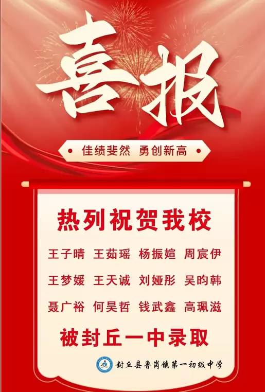 2025年封丘县第二初级中学鲁岗校区中考成绩升学率4