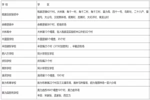 2026年通辽市科尔沁区小升初招生学区划分范围一览